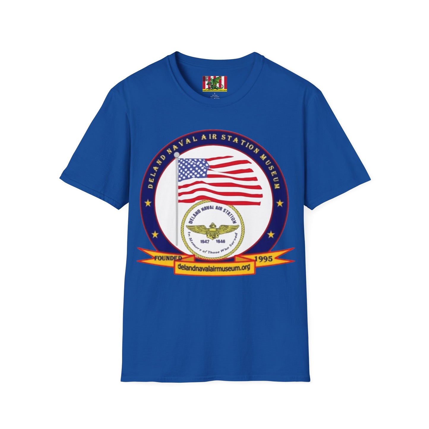 DeLand Naval Air Station Museum Darker Colors Unisex T-Shirt by theGreenDragonTavern.shop