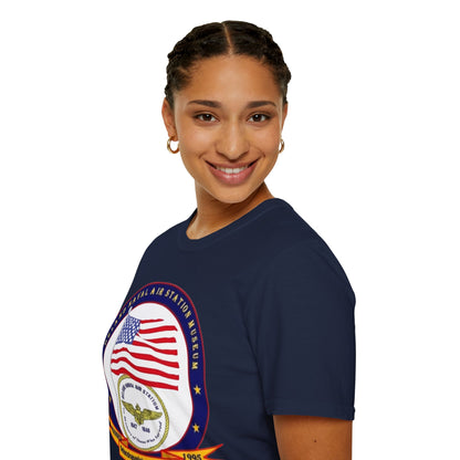 DeLand Naval Air Station Museum Darker Colors Unisex T-Shirt by theGreenDragonTavern.shop