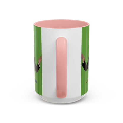 Trump...will be Trump Green Accent Mug by theGreenDragonTavern.shop