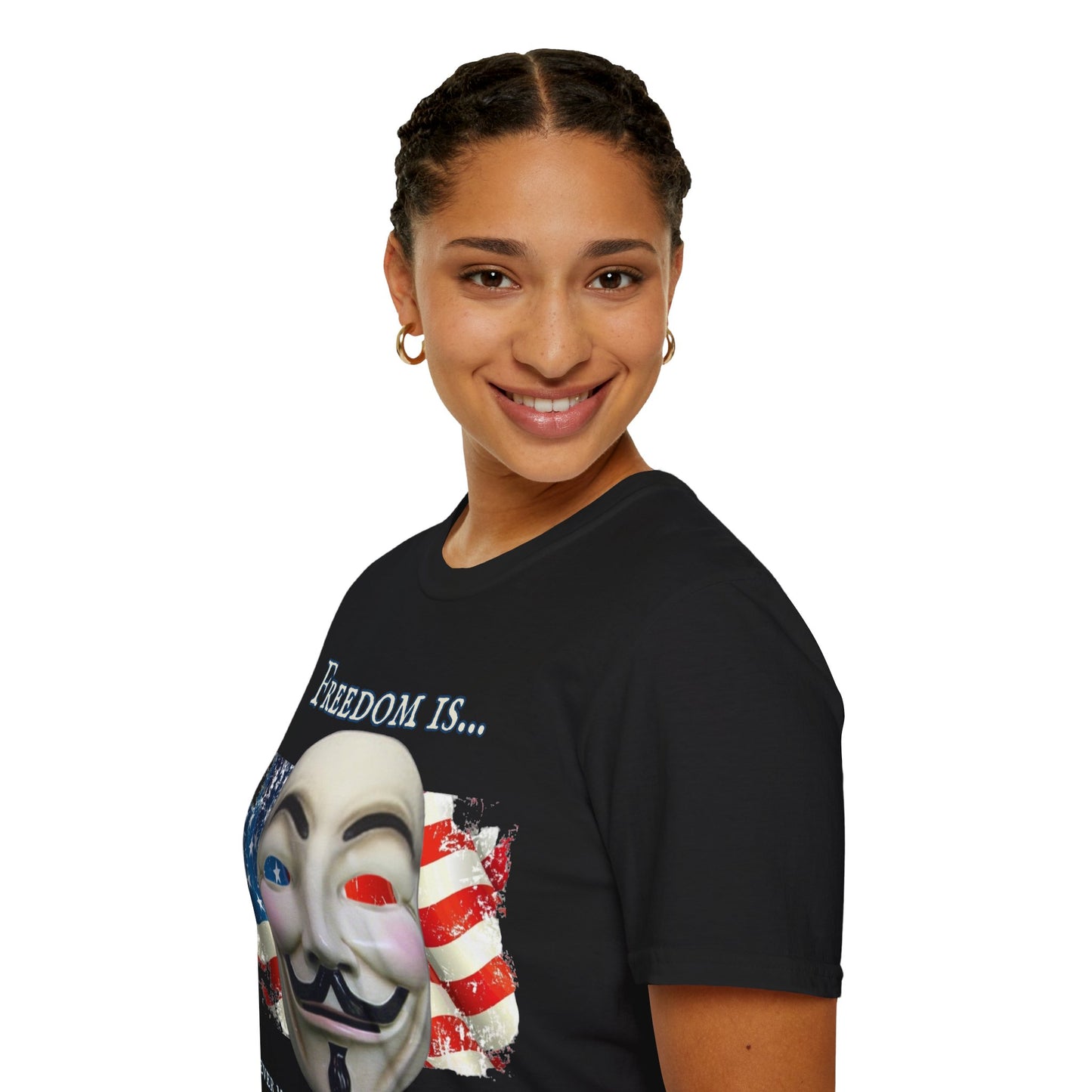 Ronald Reagan Freedom Vendetta Dark colors Unisex T-Shirt by theGreenDragonTavern.shop