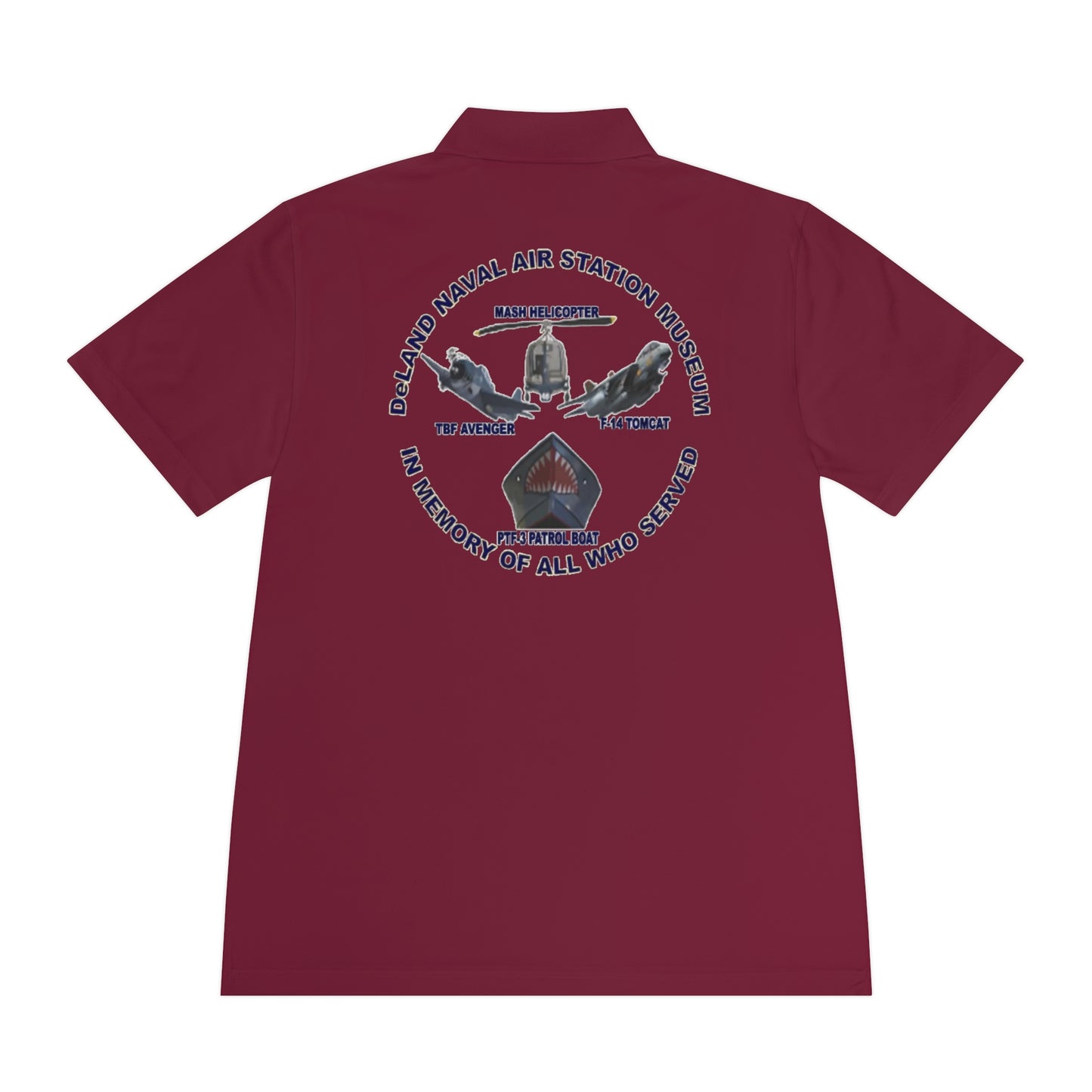 DNASM Student Art 2-Sided Sport Polo Shirt by theGreenDragonTavern.shop