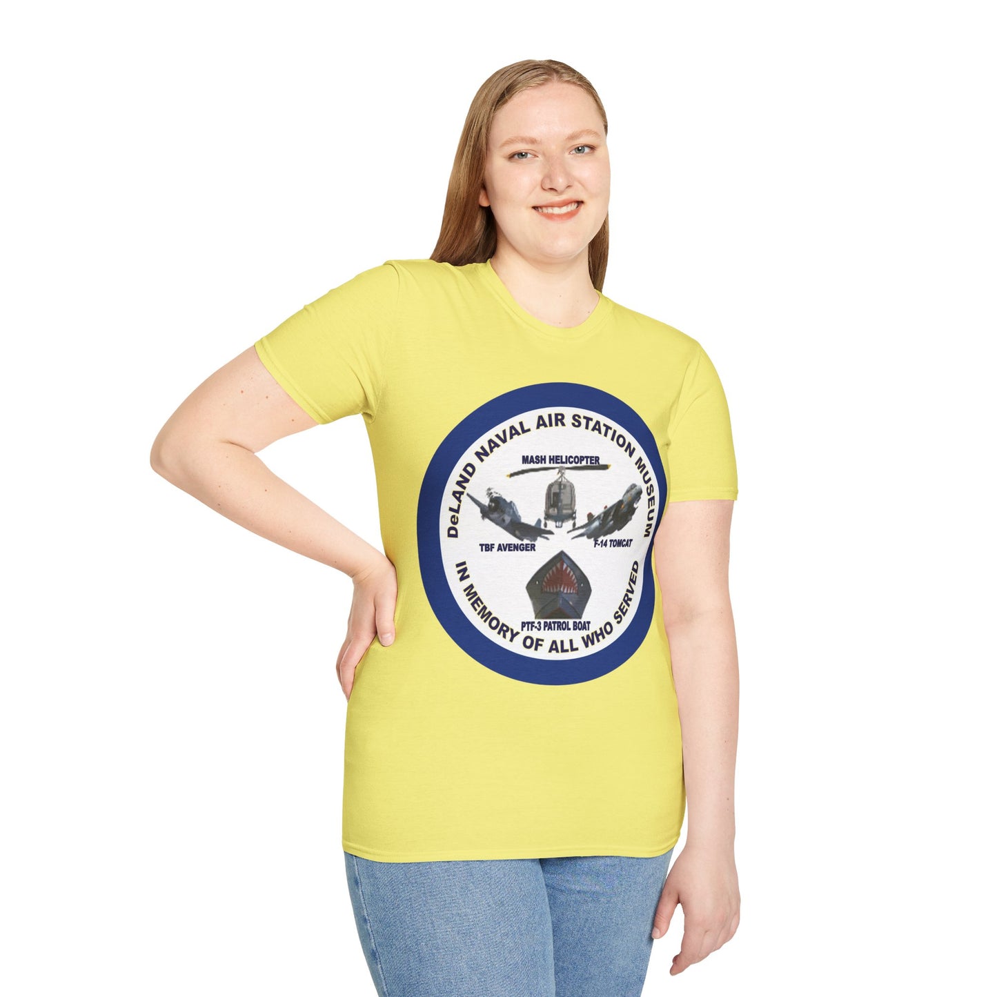 DNASM Student Art Navy Frame Lighter colors Unisex T-Shirt by theGreenDragonTavern.shop