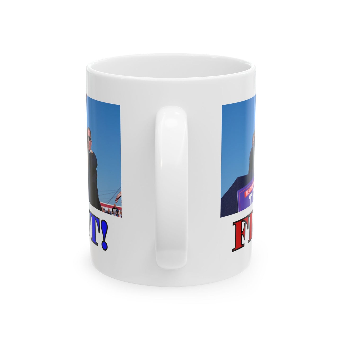 Fight! White Mug by theGreenDragonTavern.shop