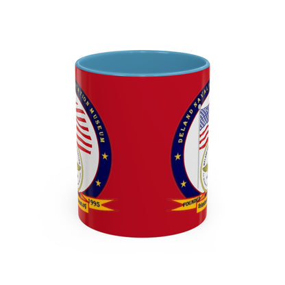DeLand Naval Air Station Museum Red Accent Mug by theGreenDragonTavern.shop