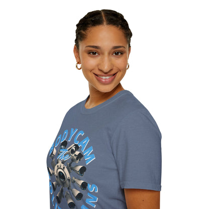 Bodycam the Politicians Cameras Dark colors Unisex T-Shirt by theGreenDragonTavern.shop