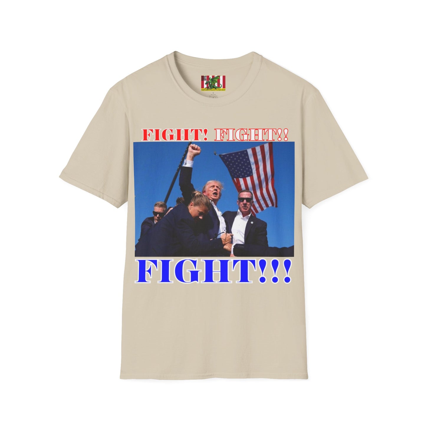 FIGHT! FIGHT!! FIGHT!!! Light colors Unisex T-Shirt by theGreenDragonTavern.shop