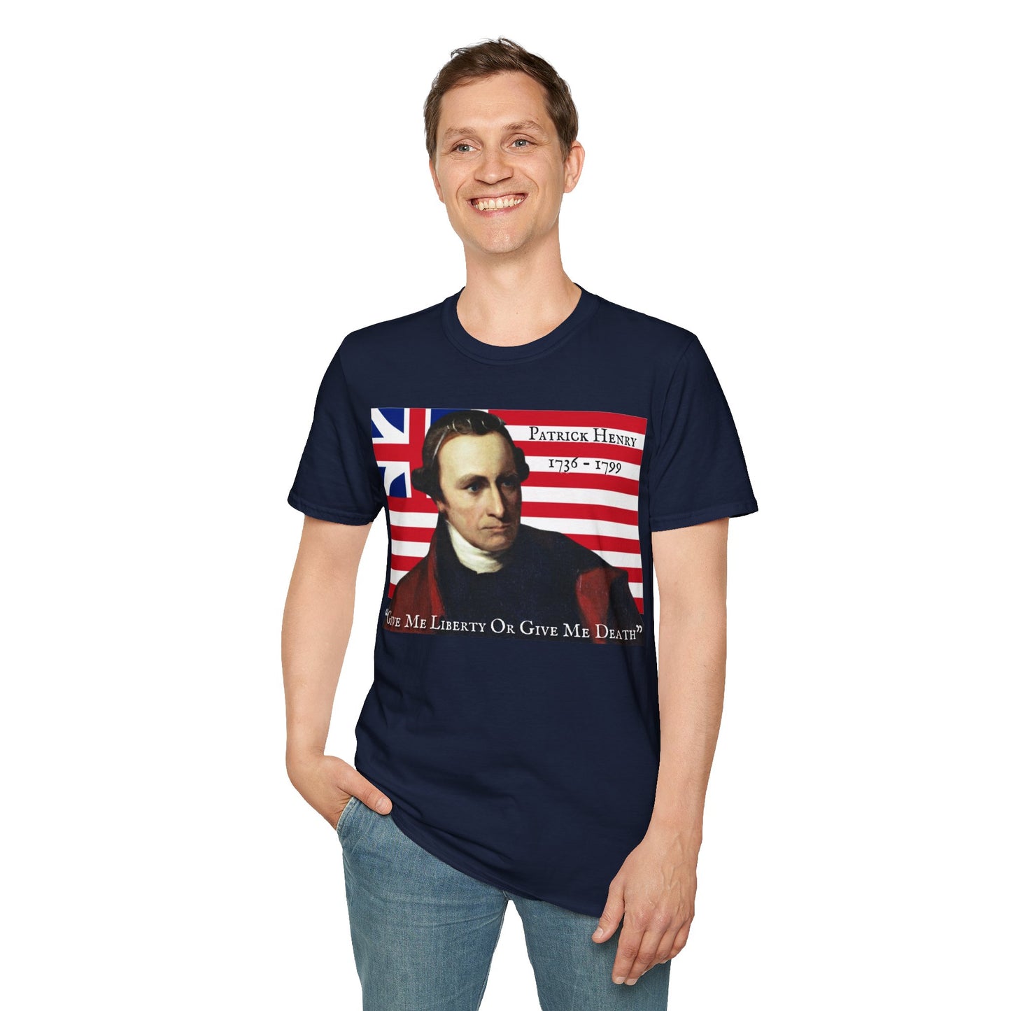 Patrick Henry DKcolors Unisex T-Shirt by theGreenDragonTavern.shop