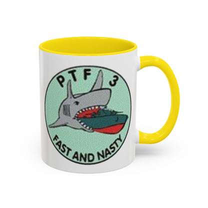DNASM PTF-3 White Accent Mug by theGreenDragonTavern.shop