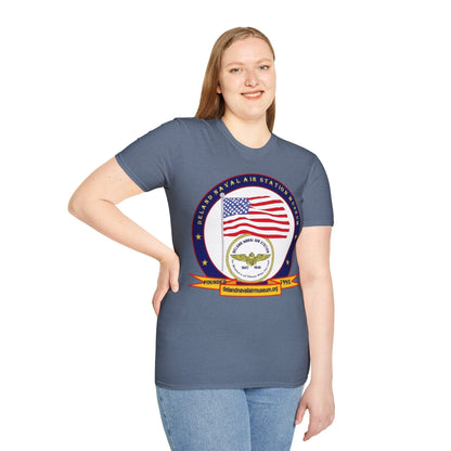 DeLand Naval Air Station Museum Darker Colors Unisex T-Shirt by theGreenDragonTavern.shop