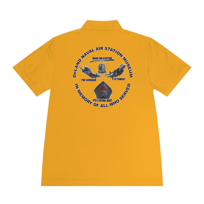 DNASM Student Art 2-Sided Sport Polo Shirt by theGreenDragonTavern.shop