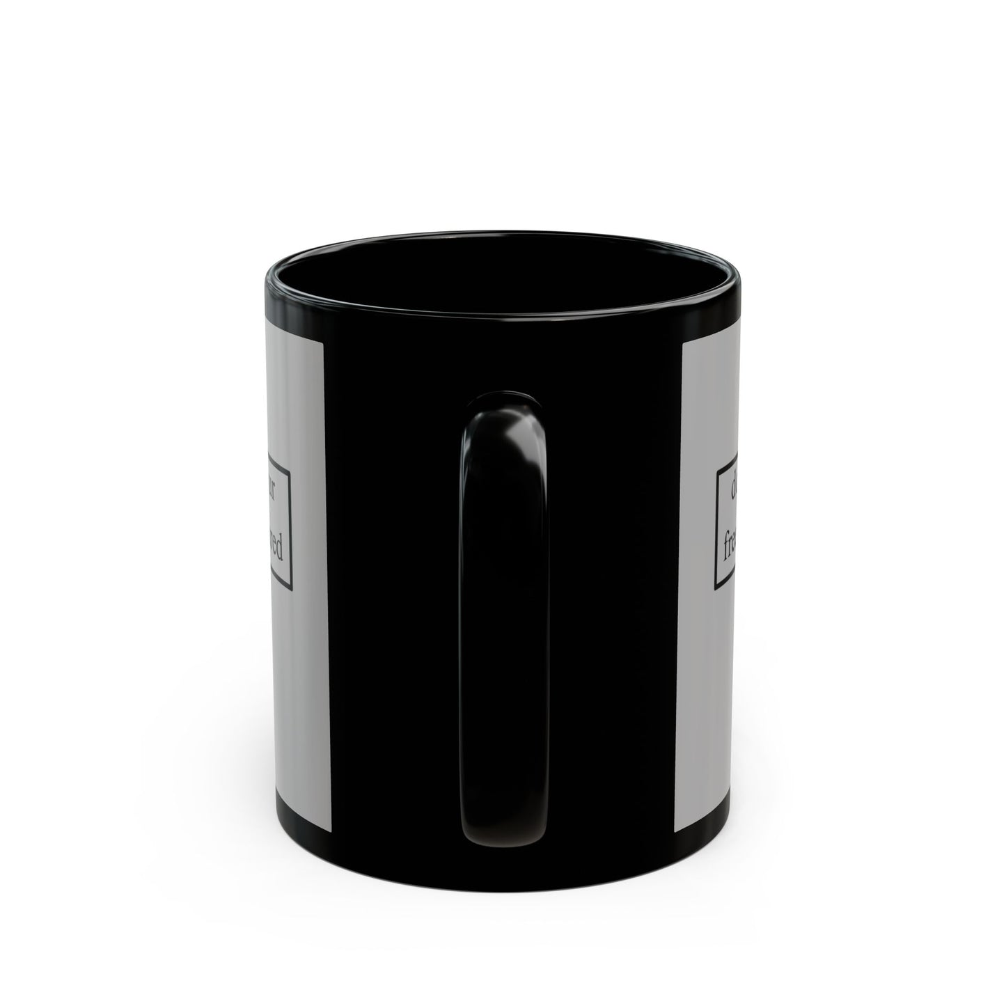 don't assume your freedoms are assured Black font Grey Mug by theGreenDragonTavern.shop