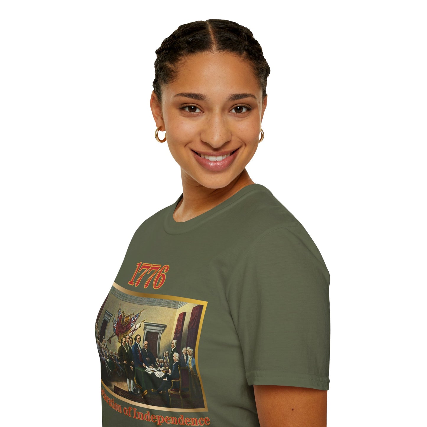 Declaration of Independence Dark colors Unisex T-Shirt by theGreenDragonTavern.shop