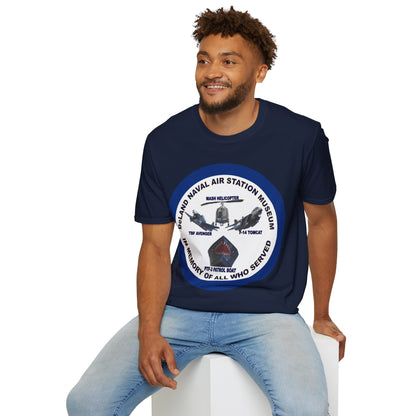 DNASM Student Art Navy Frame Darker colors Unisex T-Shirt by theGreenDragonTavern.shop