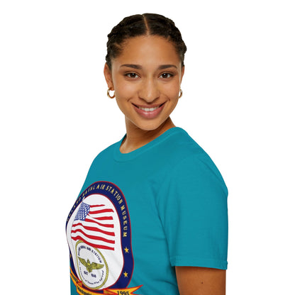 DeLand Naval Air Station Museum Darker Colors Unisex T-Shirt by theGreenDragonTavern.shop