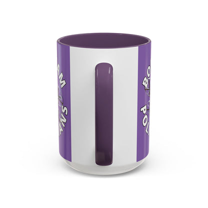 Bodycam the Politicians Drone Light Purple Accent Mug by theGreenDragonTavern.shop
