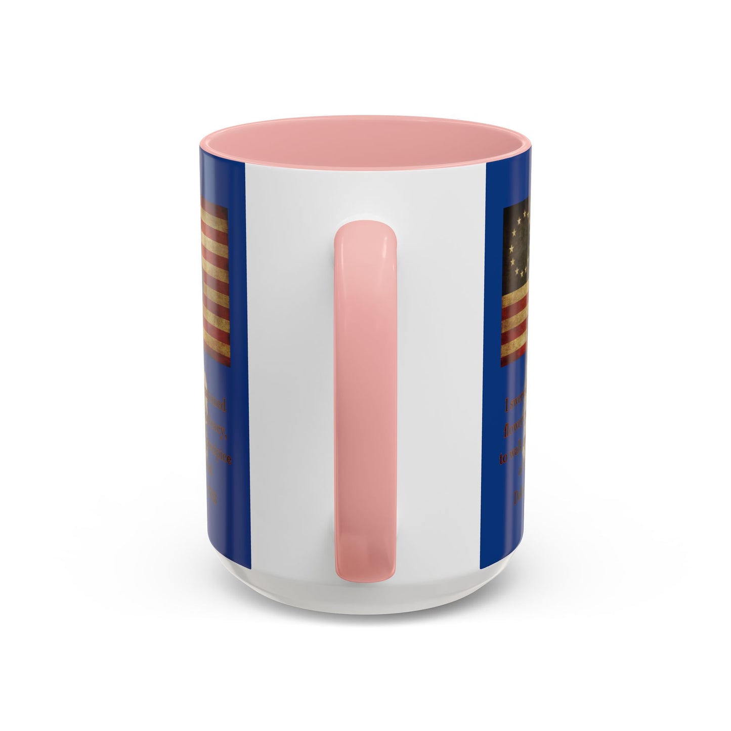 Deborah Sampson, America's Mulan Dark Blue Accent Mug by theGreenDragonTavern.shop