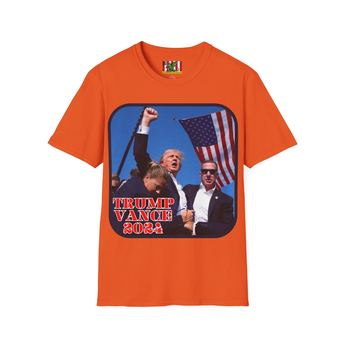 Trump and Vance 2024 Light colors Unisex T-Shirt by theGreenDragonTavern.shop