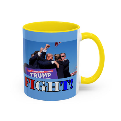 Fight! Accent Mug by theGreenDragonTavern.shop