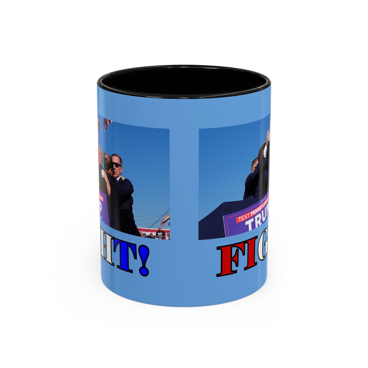 Fight! Accent Mug by theGreenDragonTavern.shop