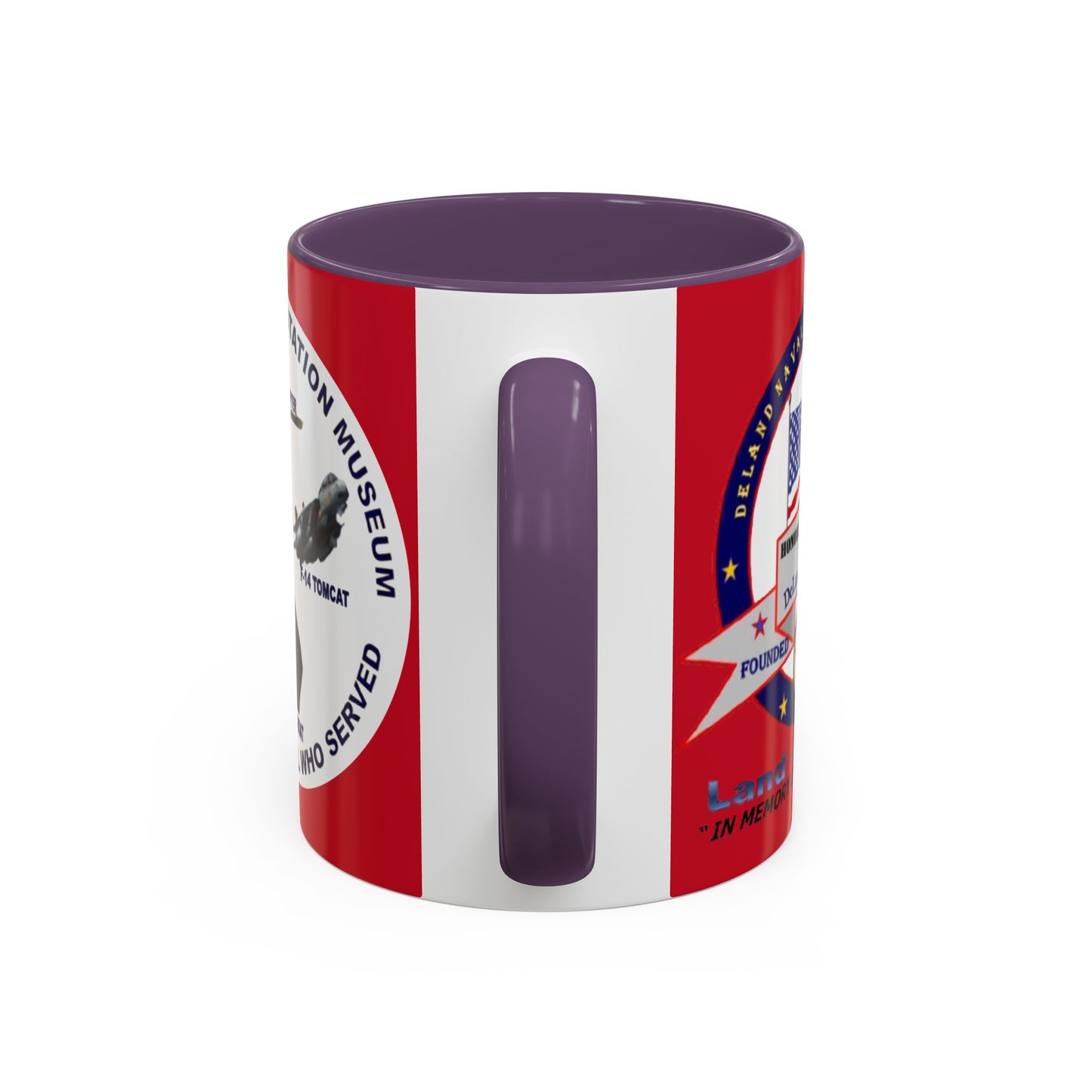 DNASM 2-sided, Founding & Student Art w/WhiteBG Red Accent Mug by theGreenDragonTavern.shop