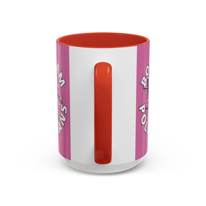 Bodycam the Politicians Drone Pink Accent Mug by theGreenDragonTavern.shop