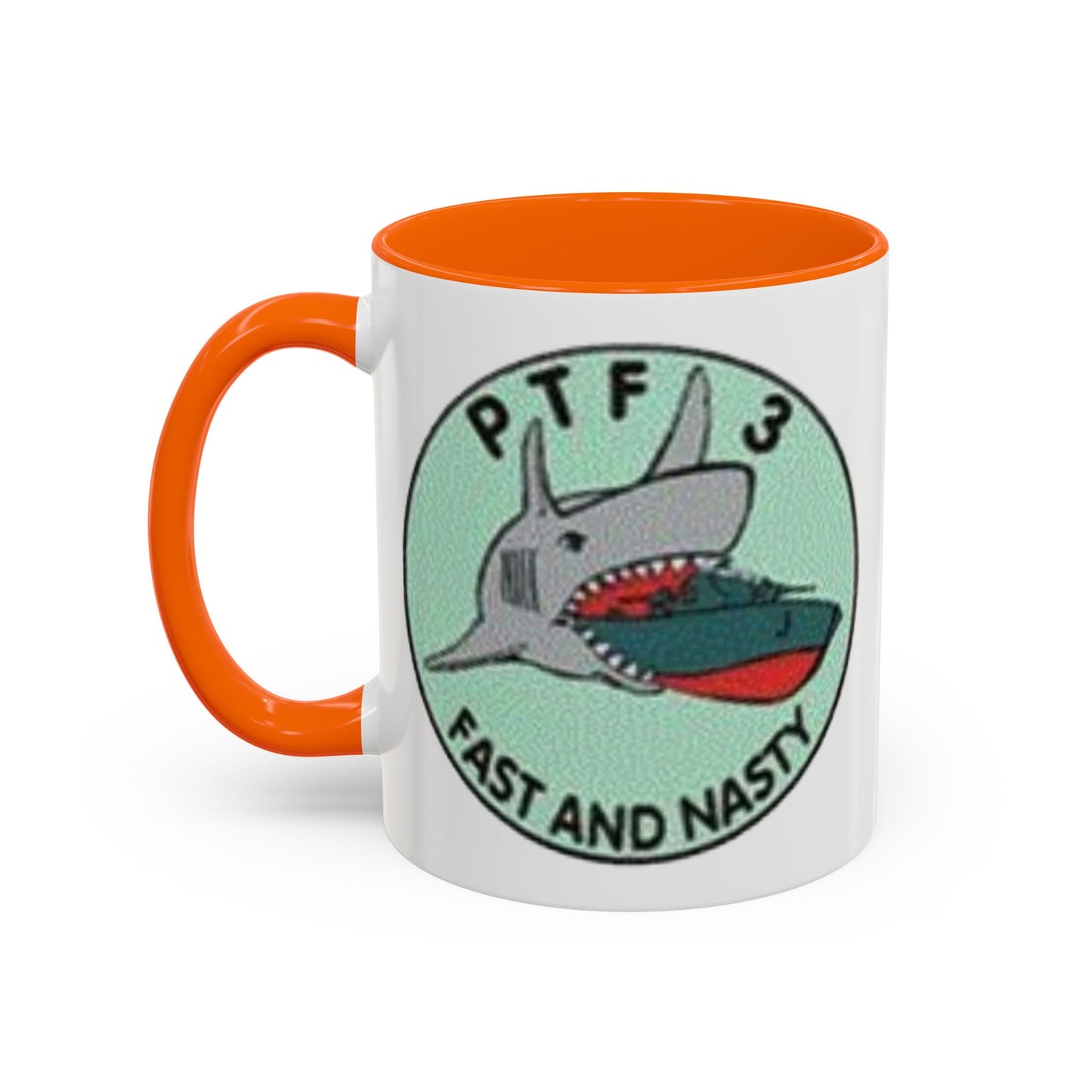 DNASM PTF-3 White Accent Mug by theGreenDragonTavern.shop