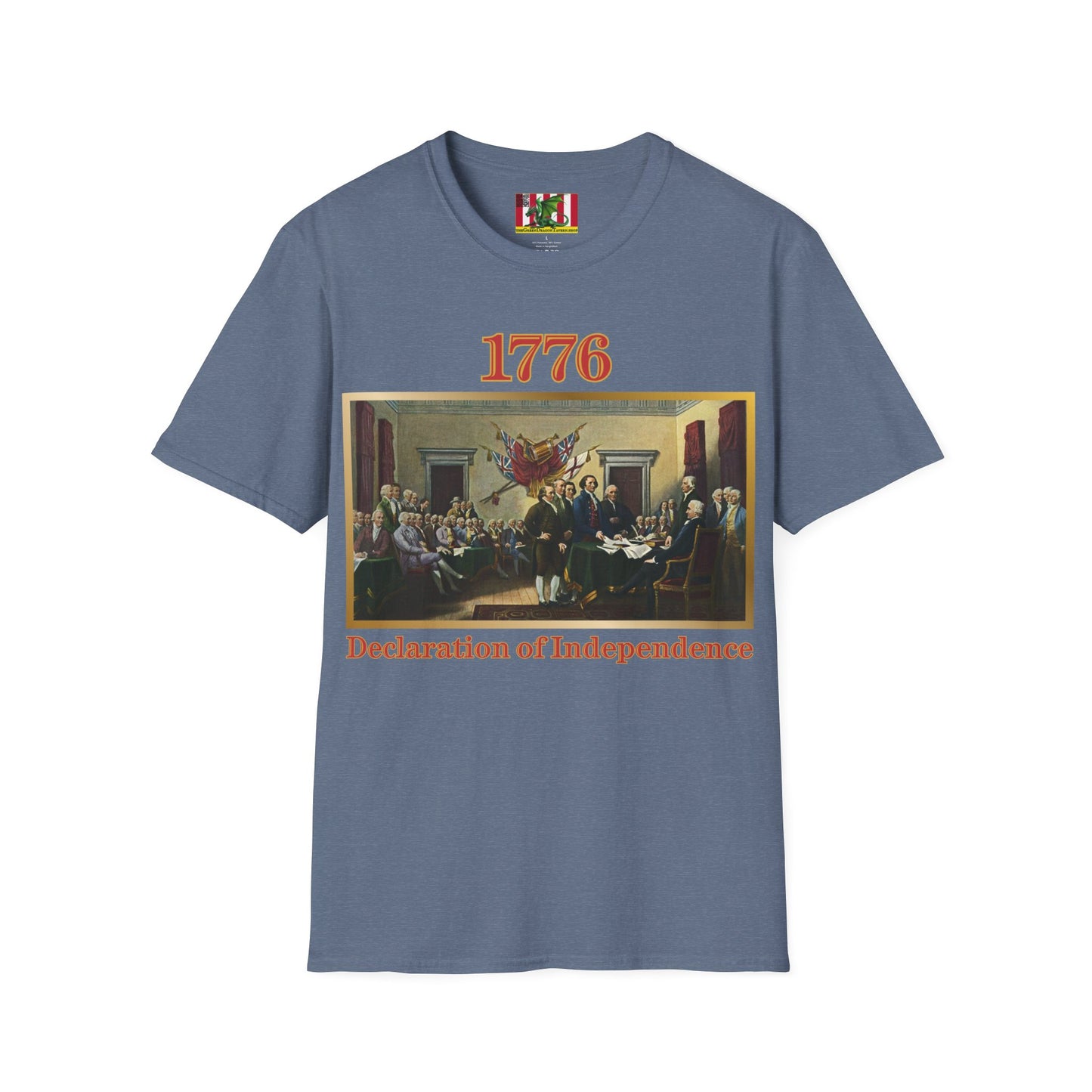Declaration of Independence Dark colors Unisex T-Shirt by theGreenDragonTavern.shop