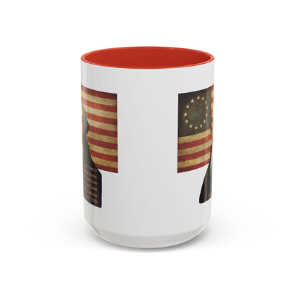 Washington's Earnest Prayer White Accent Mug by theGreenDragonTavern.shop