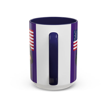 "Traitors and Patriots" Ulysses Grant Dark Purple Accent Mug by theGreenDragonTavern.shop