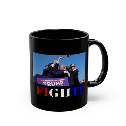 Fight! Black Mug by theGreenDragonTavern.shop