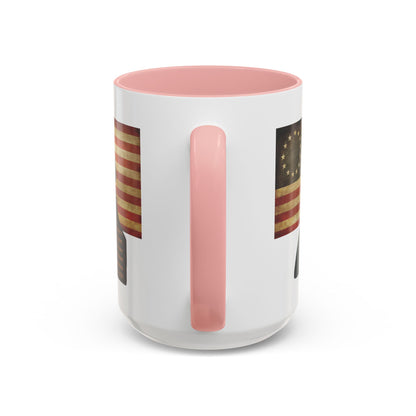 Washington's Earnest Prayer White Accent Mug by theGreenDragonTavern.shop