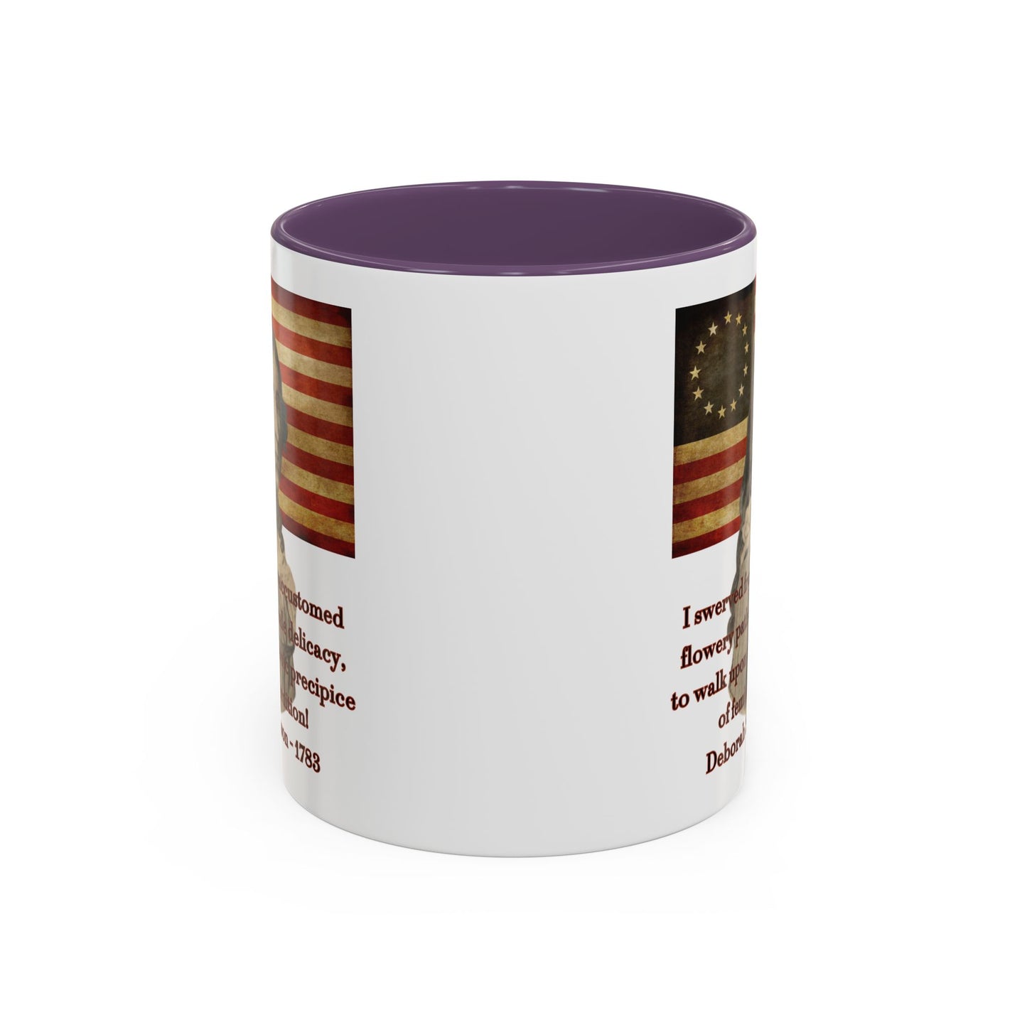 Deborah Sampson, America's Mulan White Accent Mug by theGreenDragonTavern.shop