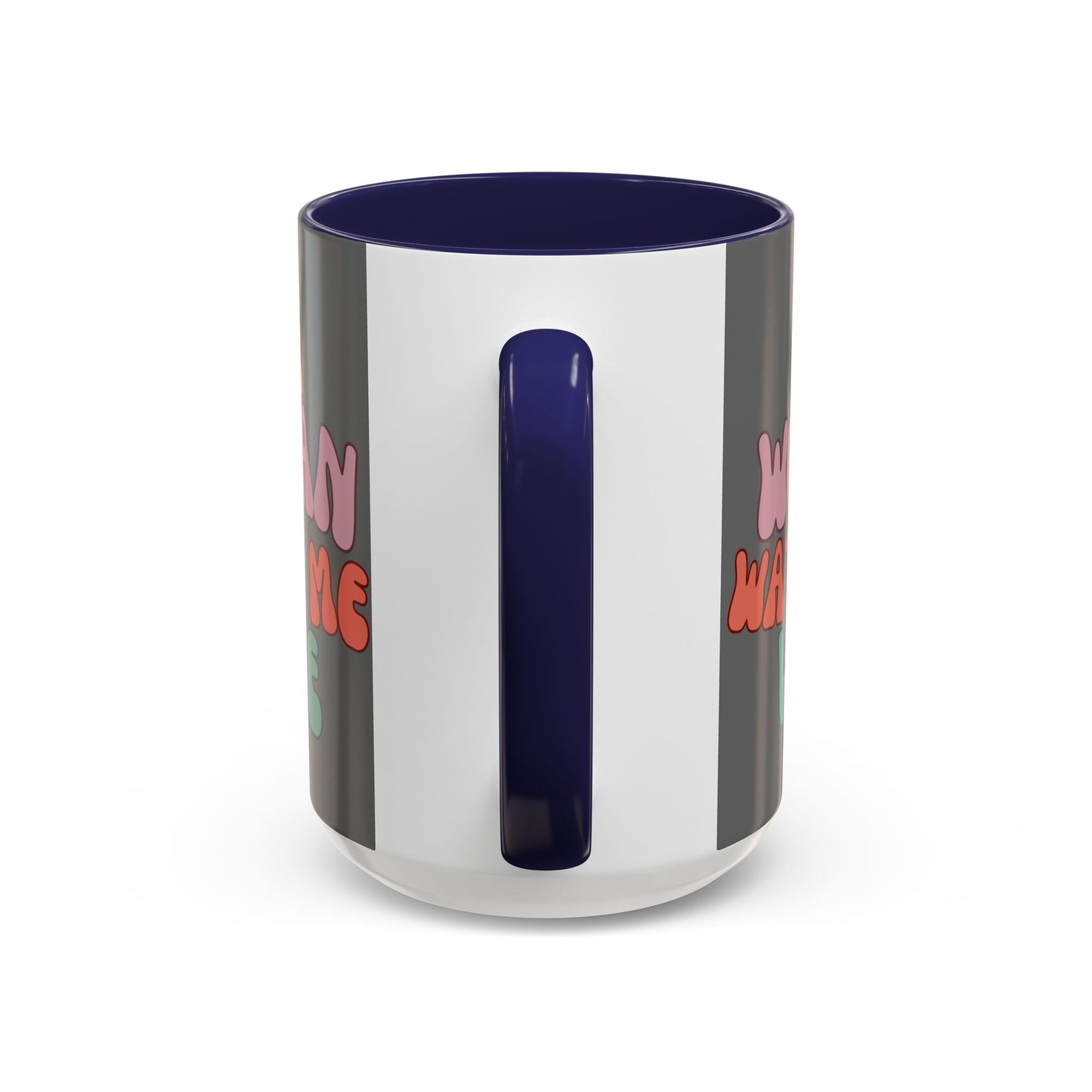 I Am Woman Watch Me Vote Grey Accent Mug by theGreenDragonTavern.shop