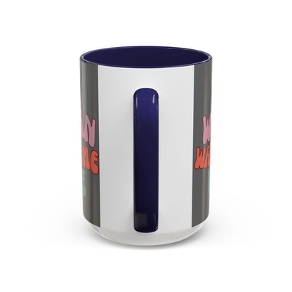 I Am Woman Watch Me Vote Grey Accent Mug by theGreenDragonTavern.shop