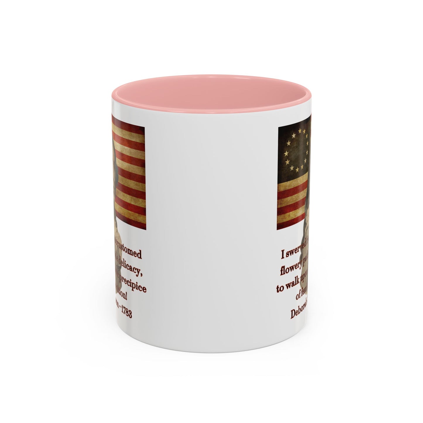 Deborah Sampson, America's Mulan White Accent Mug by theGreenDragonTavern.shop