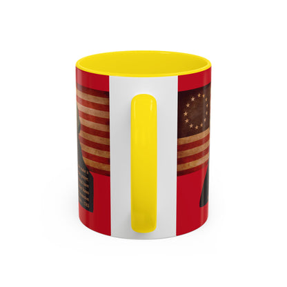 Washington's Earnest Prayer Red Accent Mug by theGreenDragonTavern.shop