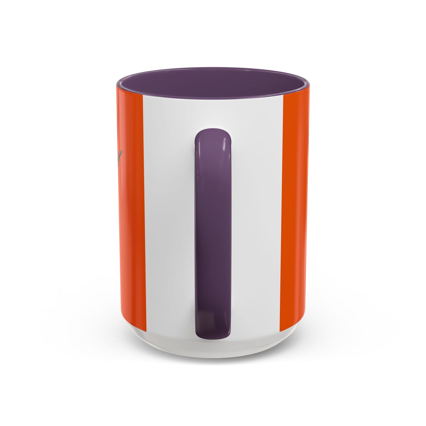 Hula Girl Packin' Heat Orange Accent Mug by theGreenDragonTavern.shop