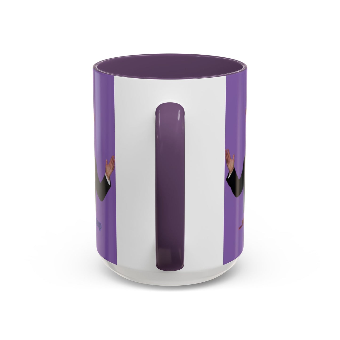 Trump...will be Trump Light Purple Accent Mug by theGreenDragonTavern.shop