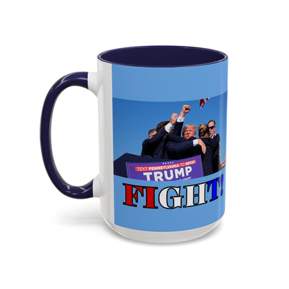 Fight! Accent Mug by theGreenDragonTavern.shop