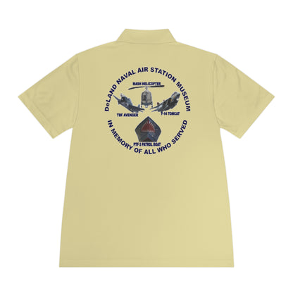 DNASM Student Art 2-Sided Sport Polo Shirt by theGreenDragonTavern.shop