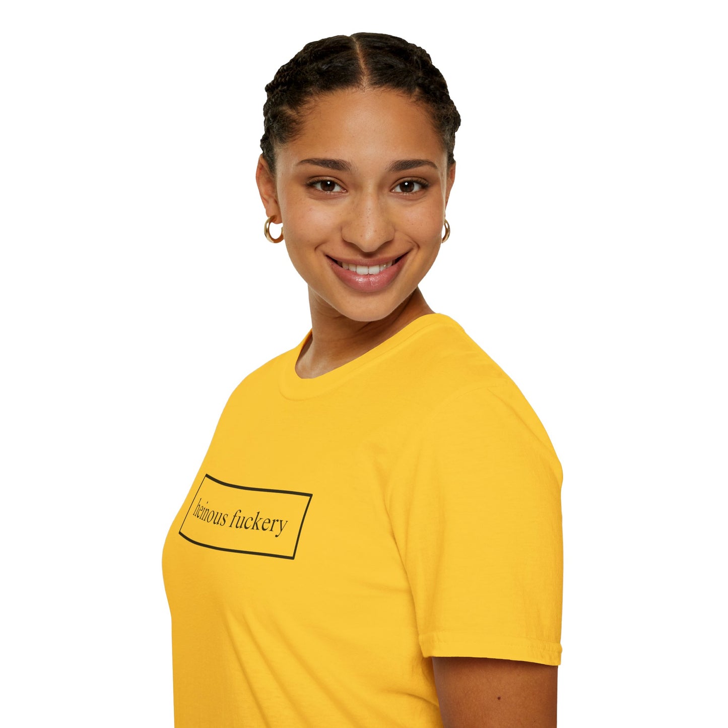 Heinous Fuckery Light colors Unisex T-Shirt by theGreenDragonTavern.shop