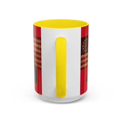 Washington's Earnest Prayer Red Accent Mug by theGreenDragonTavern.shop