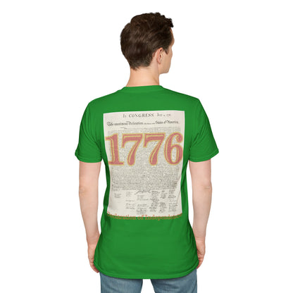 Declaration of Independence Dark colors Unisex T-Shirt by theGreenDragonTavern.shop