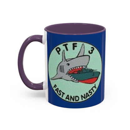 DNASM PTF-3 Blue Accent Mug by theGreenDragonTavern.shop