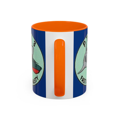 DNASM PTF-3 Blue Accent Mug by theGreenDragonTavern.shop