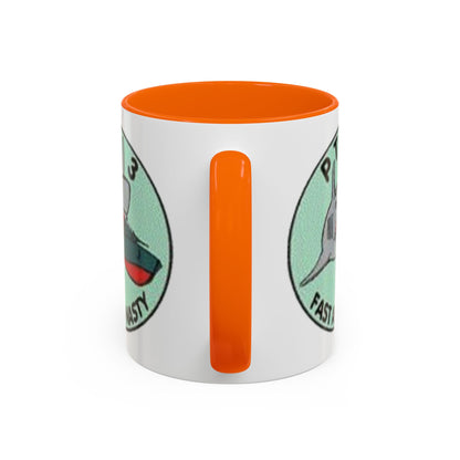 DNASM PTF-3 White Accent Mug by theGreenDragonTavern.shop