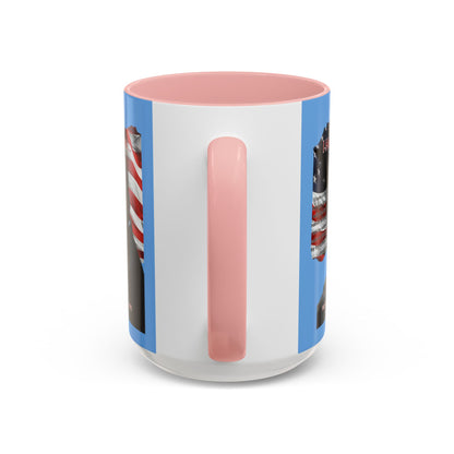"I Have a Dream" MLKJr Blue Accent Mug by theGreenDragonTavern.shop