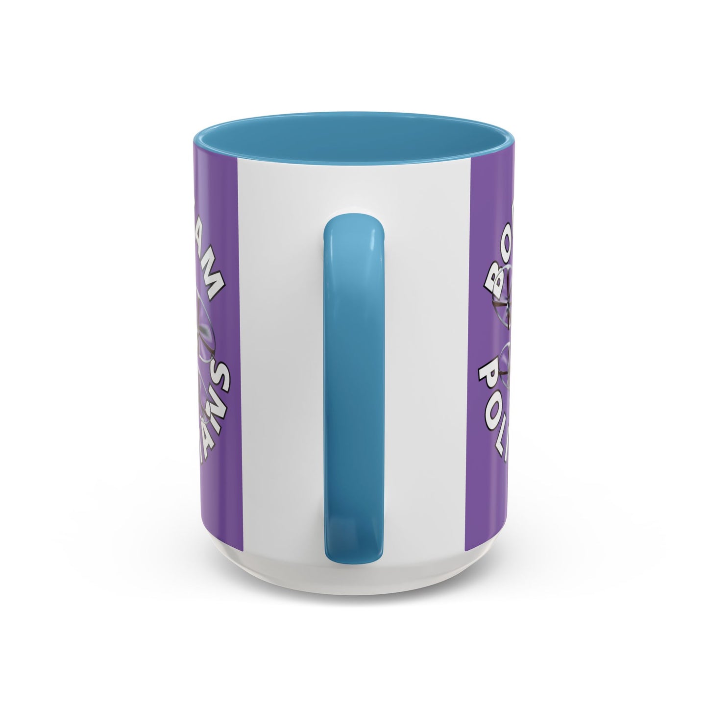 Bodycam the Politicians Drone Light Purple Accent Mug by theGreenDragonTavern.shop