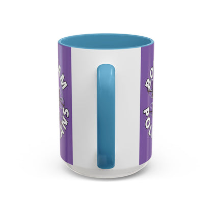 Bodycam the Politicians Drone Light Purple Accent Mug by theGreenDragonTavern.shop
