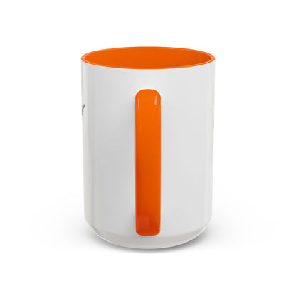 Hula Girl Packin' Heat White Accent Mug by theGreenDragonTavern.shop